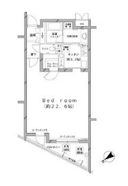 MFPRコート代官山 403 間取り図