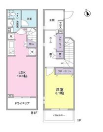 ストーリア等々力 127 間取り図