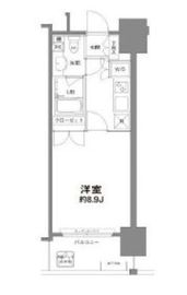 コンフォリア新宿御苑1 302 間取り図