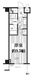 グランハイツ東新宿 309 間取り図