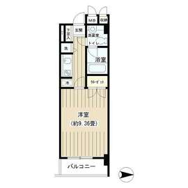 ノナプレイス渋谷神山町 203 間取り図