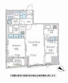 パークアクシス日本橋堀留町 401 間取り図