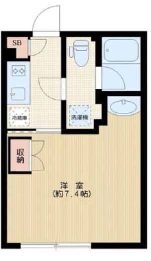 アレーロ文京白山 302 間取り図