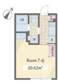 アレーロ文京白山 403 間取り図