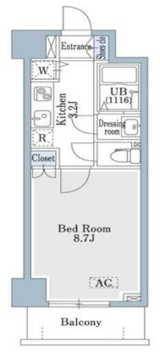 SHOWN HATSUDAI 505 間取り図
