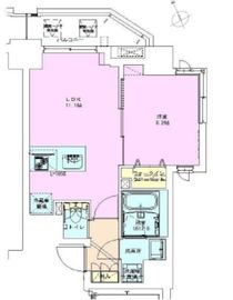 門前仲町レジデンス七番館 505 間取り図