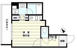 クオリア銀座 3階 間取り図