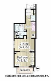 クイーンパレス品川大井 206 間取り図