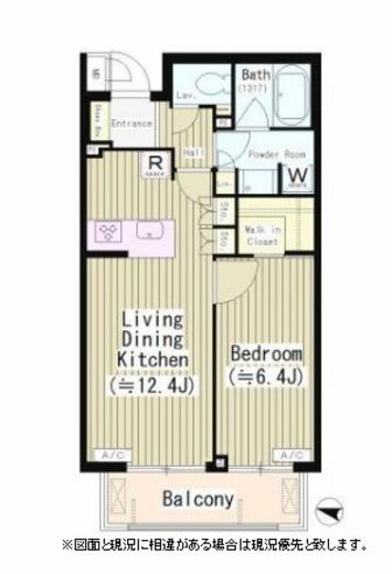 クイーンパレス品川大井 303 間取り図
