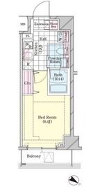 シェル品川戸越 113 間取り図