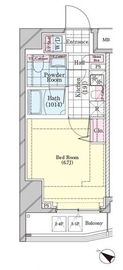 シェル品川戸越 210 間取り図