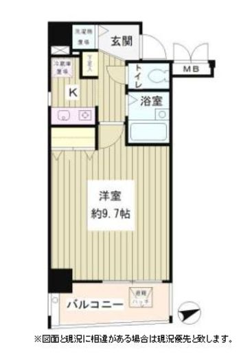 MA21 601 間取り図
