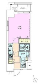 門前仲町レジデンス七番館 901 間取り図