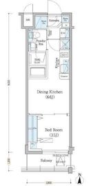 アーバネックス深川住吉 1102 間取り図