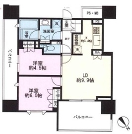 ザ・パークハウス千代田麹町 11階 間取り図