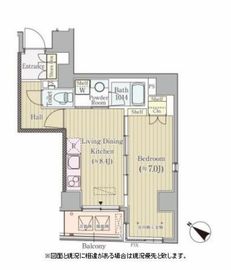 コルティーレ日本橋人形町 401 間取り図