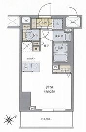 BLESS蔵前 212 間取り図