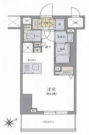 BLESS蔵前 213 間取り図