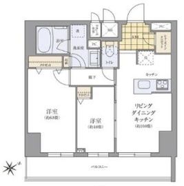 BLESS蔵前 1311 間取り図