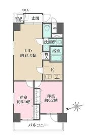 パークフラッツ日本橋馬喰町 801 間取り図