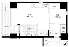 SHINKA 301 間取り図