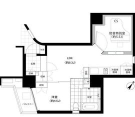 SHINKA 303 間取り図