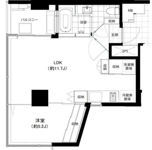 SHINKA 502 間取り図