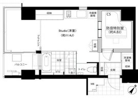 SHINKA 401 間取り図