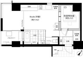 SHINKA 601 間取り図