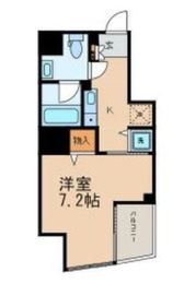 DeLCCS曙橋 (デルックス曙橋) 13階 間取り図