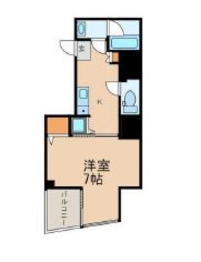 DeLCCS曙橋 (デルックス曙橋) 5階 間取り図