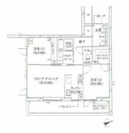 プライムアーバン市谷仲之町 208 間取り図