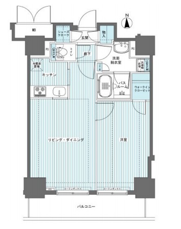 フェニックス西参道タワー 11階 間取り図