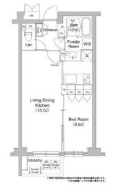 コンフォリア原宿 219 間取り図