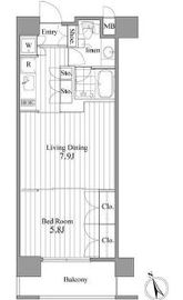 willDo清澄 709 間取り図