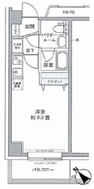 プライムアーバン豊洲 405 間取り図