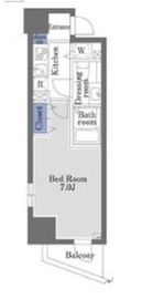 ドゥーエ学芸大学2 301 間取り図