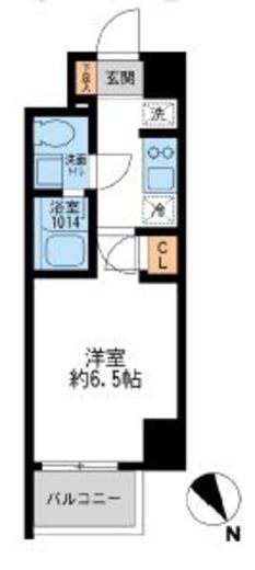 アーデン門前仲町 106 間取り図