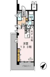 ロイヤルパークス豊洲 337 間取り図