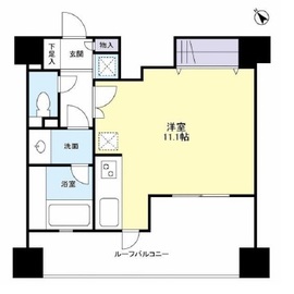 TKフラッツ渋谷 1302 間取り図