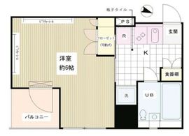 レオーネ三越前 202 間取り図