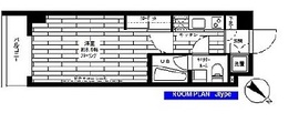 グランドコンシェルジュ白金高輪アジールコート 4階 間取り図