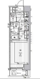 プレミアムキューブジー上野 2階 間取り図