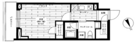 グランドコンシェルジュ六本木 9階 間取り図
