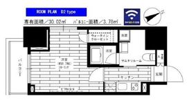 グランドコンシェルジュ六本木 16階 間取り図