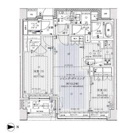 南青山マスターズハウス 5階 間取り図