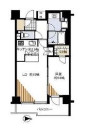 シティハウス学芸大学 2階 間取り図