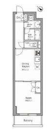 プライマル小石川 117 間取り図