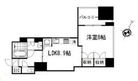 シティタワー池袋ウエストゲート 6階 間取り図