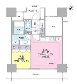 ドレッセ戸越公園プレヴィ 10階 間取り図